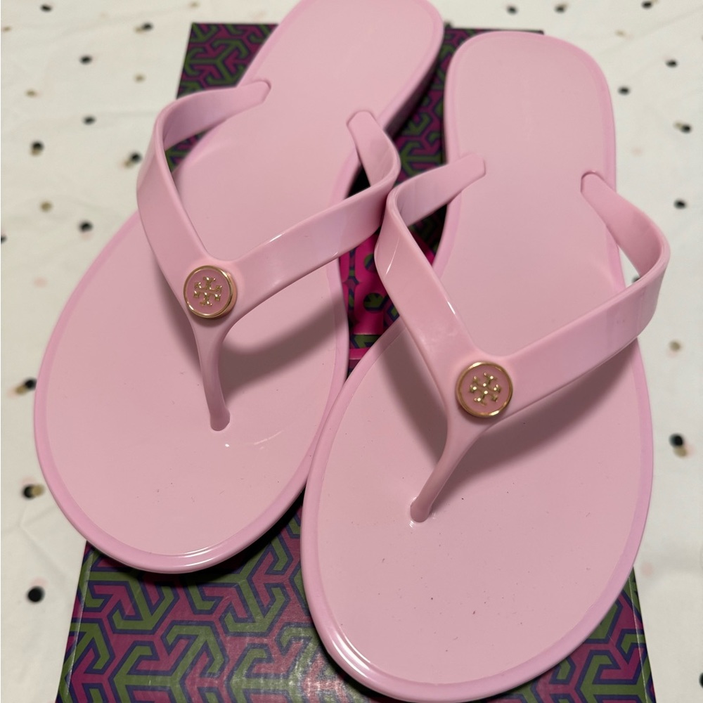 Tory Burch Pink Thong Sandal size 7 NWT